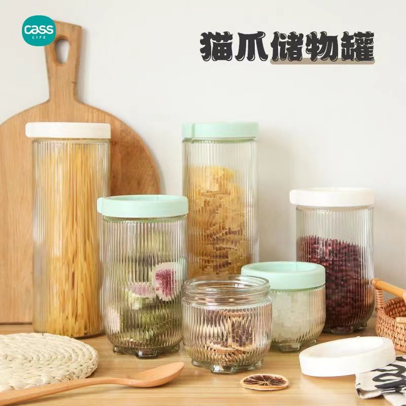 透明密封干果储物罐厨房