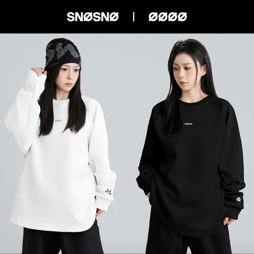 SNOSNO滑雪卫衣加绒防泼水速干