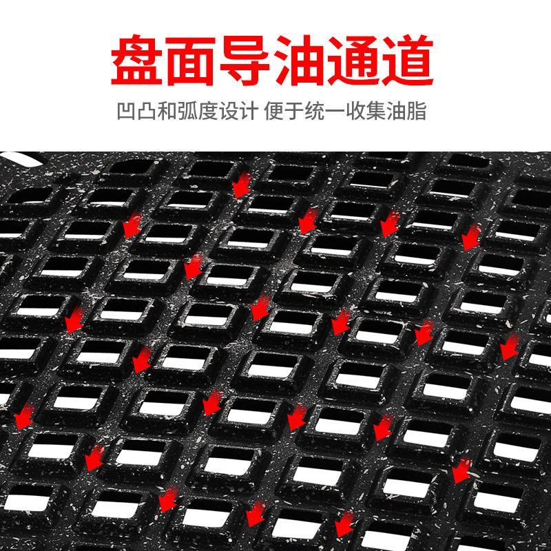 韩式炭火烧烤盘蜂窝烤肉