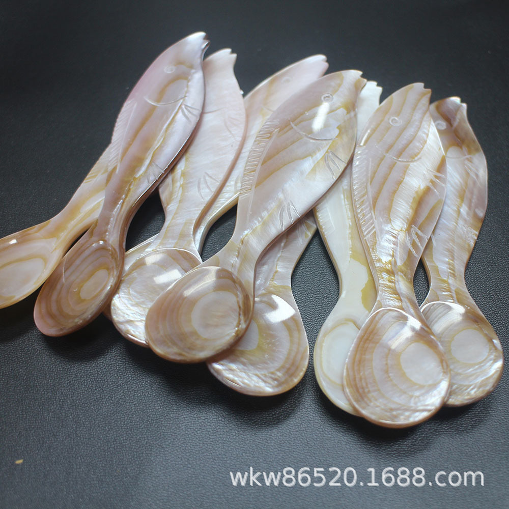 贝壳勺子鱼嘴型加厚12cm