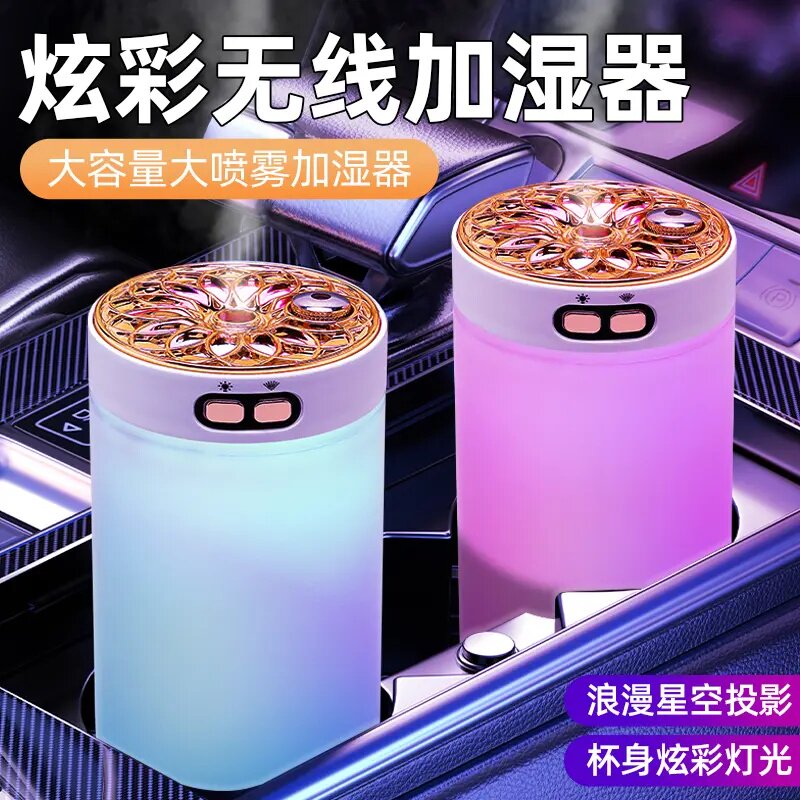 车载USB加湿器大雾量静音香薰