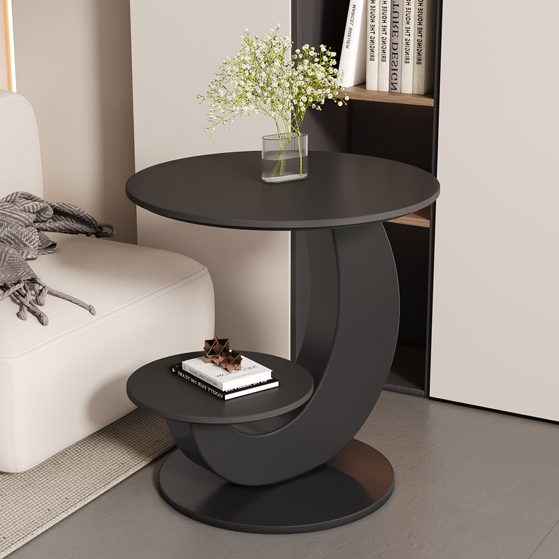 沙发边几轻奢高级感家用客厅网红角几现代简约小桌子小茶几置物架