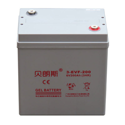 6V200Ah游览车动力电池 3-EVF-200 高尔夫球车用胶体蓄电池系列