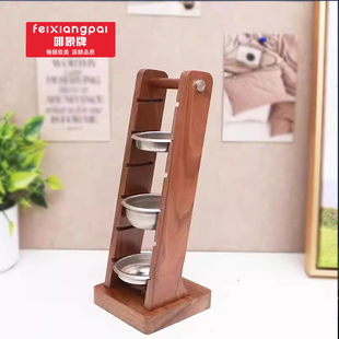 啡象牌咖啡粉碗架咖啡店收纳存放架咖啡粉碗工具器具分水网置物架