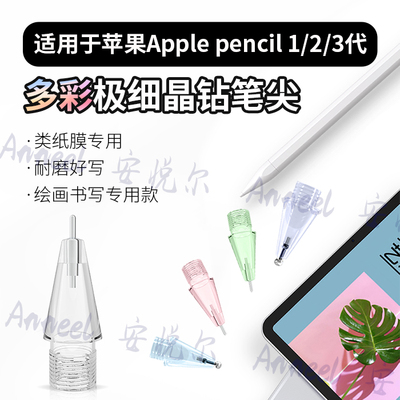 适用于ApplePencil彩色极细笔尖