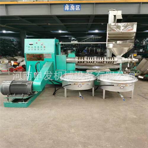 榨机商菜用中型油坊全自精动榨籽油机 螺旋榨油机食多种用油油炼