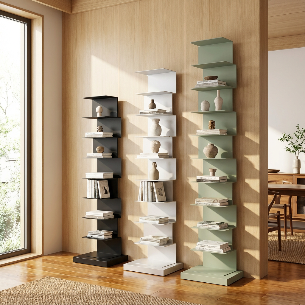 隐形书架落地网红创意书柜窄小夹缝多层铁艺靠墙转角简易置物架子,住宅家具,其他架类,淘宝优惠券,粉丝福利购,淘宝优惠卷