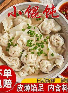 小金鱼小馄饨鲜肉荠菜手工云吞