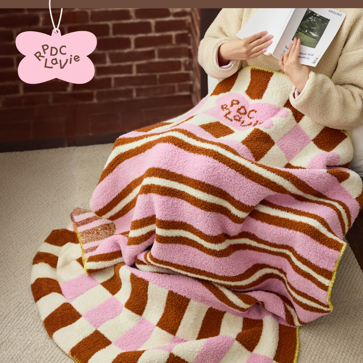 RPDCLaVie半边绒家居办公用毛毯