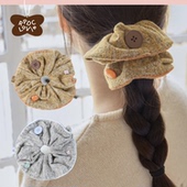 徐艺洋同款 RPDCLaVie「圈圈纽扣」秋冬毛巾大肠发圈女rpdc