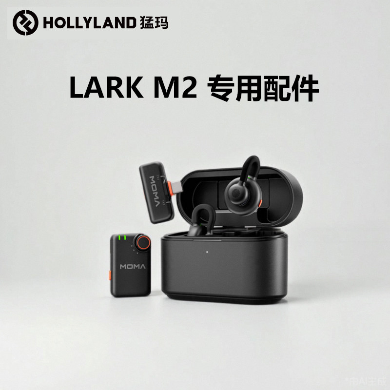 【原装配件】猛玛LARK M2麦克风专用发射器接收器充电仓猛犸设备