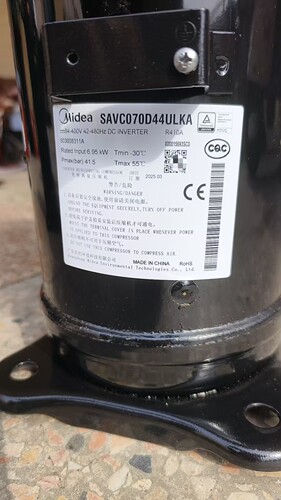 全新SAVC070D44ULKA SAVC096D33ULK变频空调压缩机SGAGC096D33ULK