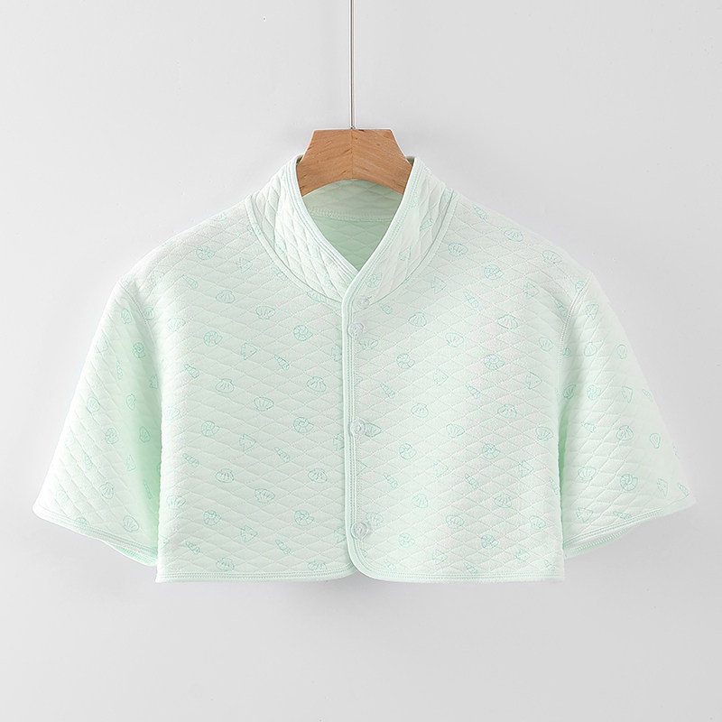 纯棉护肩睡觉颈椎坎肩女士月子护肩膀保暖孕产妇春夏秋专用披肩衣