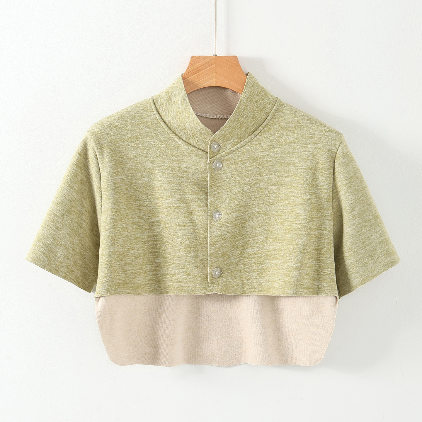 德绒加长护肩颈椎坎肩睡觉男女士