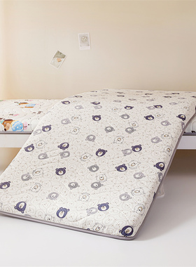 2026新款A类水洗棉加厚床垫学生宿舍寝室垫地铺睡垫90*190-学生款