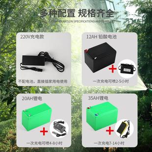 水泵背包高压背包小型水泵 蔬菜浇水神器浇灌机农牧业家用充电式