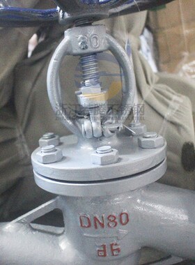 碳钢WCB国标铸钢法兰截止阀J41H-16C 25 4N0C蒸汽导热油阀门截止