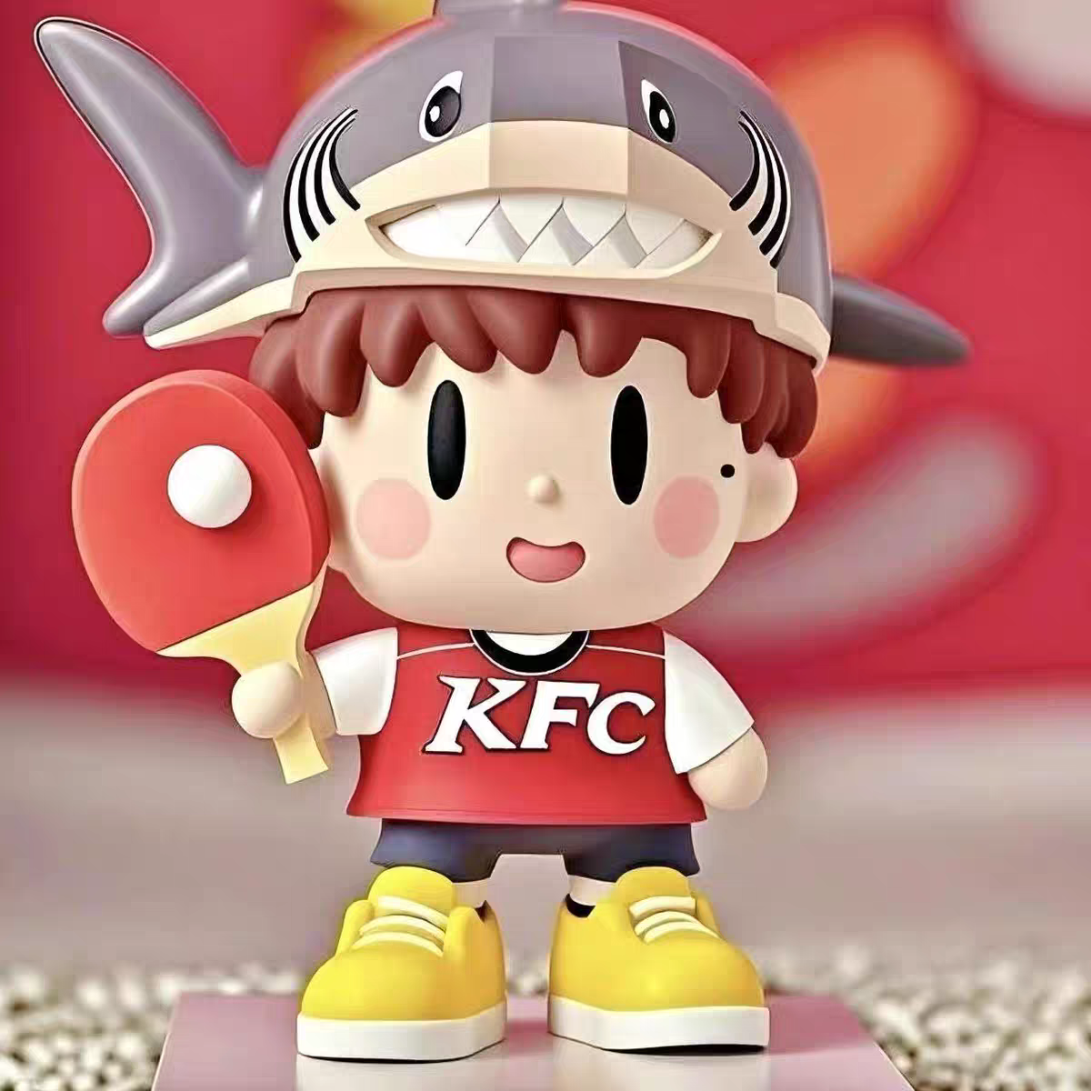 肯德基KFC孙颖莎周边手办公仔