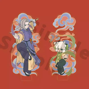 新款罗小黑战记年年岁岁门神亚克力立牌周边小黑鹿野甲乙卡通收藏