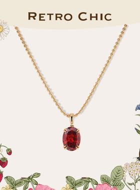 【婉儿专属】RC Retro Chic意大利复古时尚首饰 香水车厘子吊坠