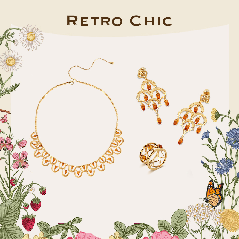 RCRetroChic太阳花三件套