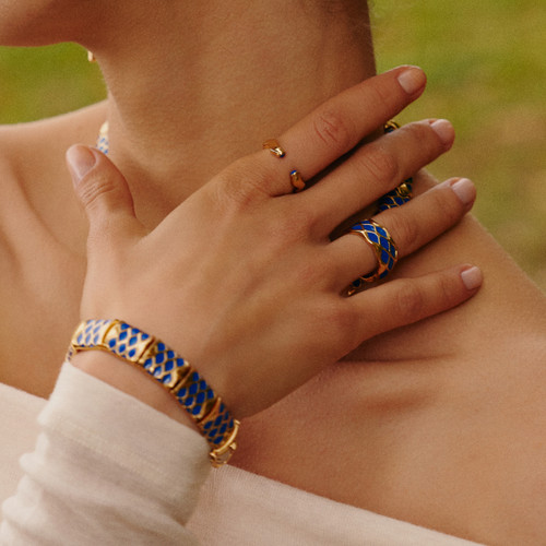 苏美圣蛇手链大英博物馆联名