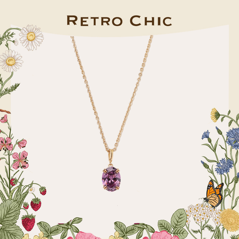 【女神礼物】RC Retro Chic意大利复古时尚首饰 香水葡萄吊坠