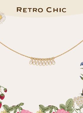 RCRetroChic风铃项链女高级感