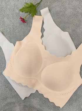 都市丽人新款背心式LBH6K1弹弹衣Vbar无痕运动内衣稳定托胸高弹