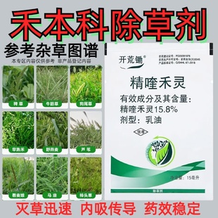 开荒锄15.8%精喹禾灵油菜田多年禾本科杂草茅草牛筋草稗草除草剂