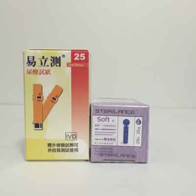 易立测尿酸试纸血糖测试纸ET-301