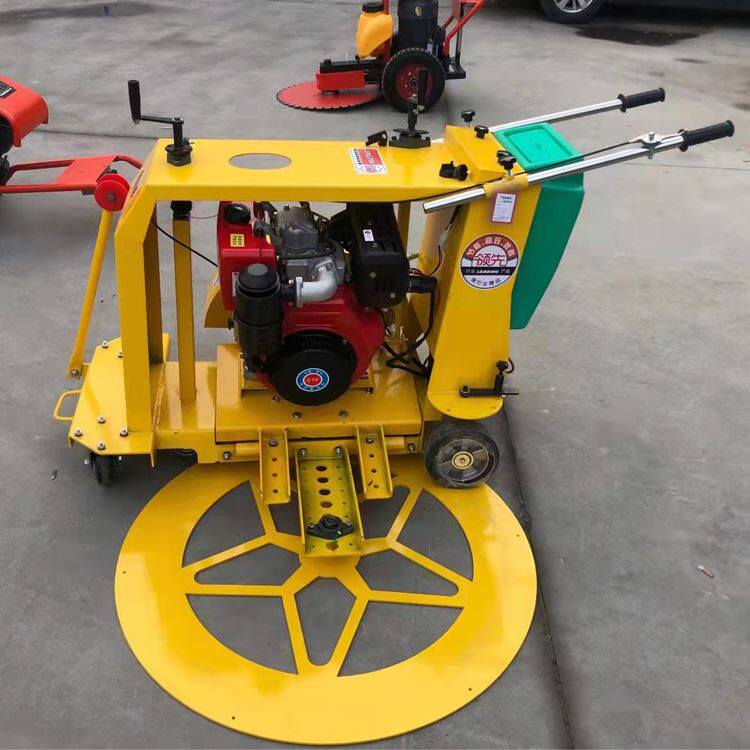 井盖切圆机 手推式井周切割机 圆形路面切割机