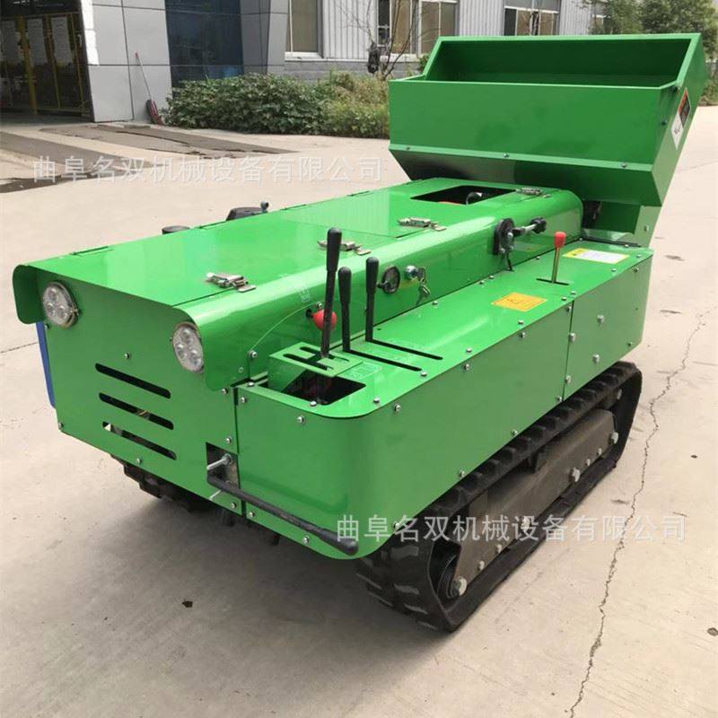 现货供应多用途履带式开沟机价格 柴油果园遥控乘坐式开沟机图片