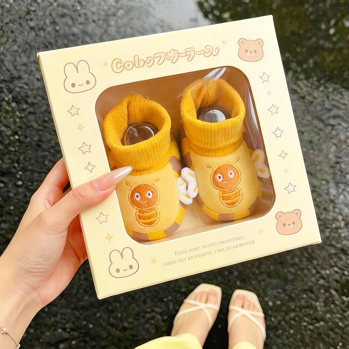 【宝宝的第一双】婴儿鞋子软底步前鞋宝宝鞋袜秋冬0到6个月小月龄