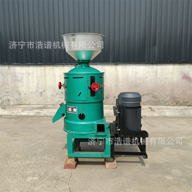 380青麦仁脱皮机 立式砂辊谷子碾米机 藜麦糜子剥壳机