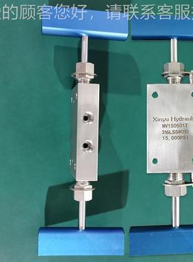 高压手92动针阀一进两出双超控0NV40505压手动针阀不高锈钢截止阀