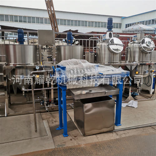 食用油炼油设备 菜籽油加工设备 耀乾国标一级油QC认证生产线厂家