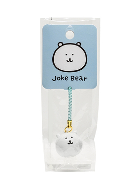 KKV正品遊器物Joke Bear系列水音铃卡通装饰包包挂件钥匙扣挂饰