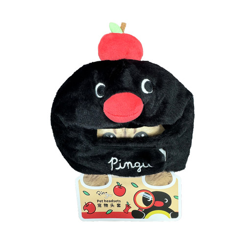 KKV官方Pingu系列宠物毛绒头套