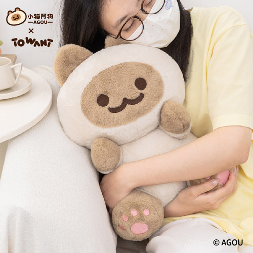 KKV小猫阿狗毛绒公仔抱枕