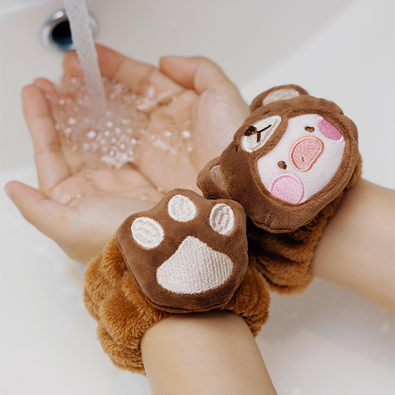 KKV罐头猪LULU洗脸手腕带