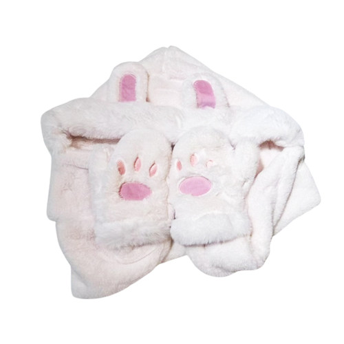 KKV官方冬日氛围立体毛绒三件套