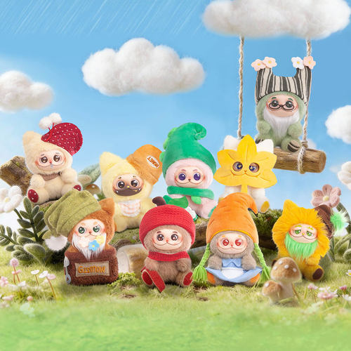 小憨包二代奇幻森友盲盒公仔礼物