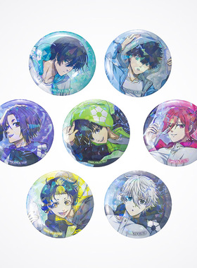 KKV正品Muzzle蓝色监狱Acrobat PACK徽章盲盒动漫二次元谷子周边