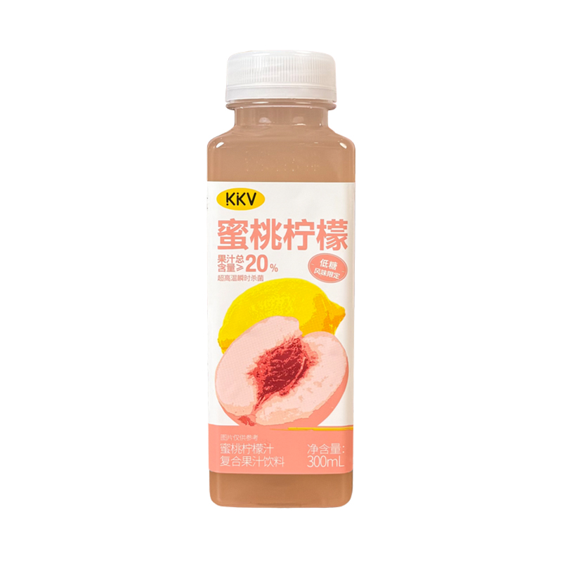 KKV蜜桃柠檬汁复合果汁饮料
