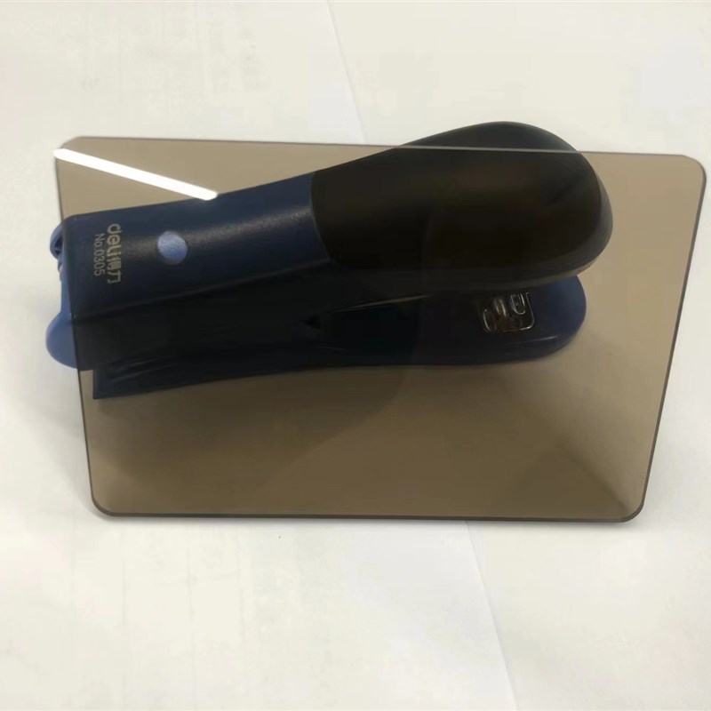 1.5-10mm茶色pc耐力板 深茶色PC板 5mm红茶色pc隔断板上海