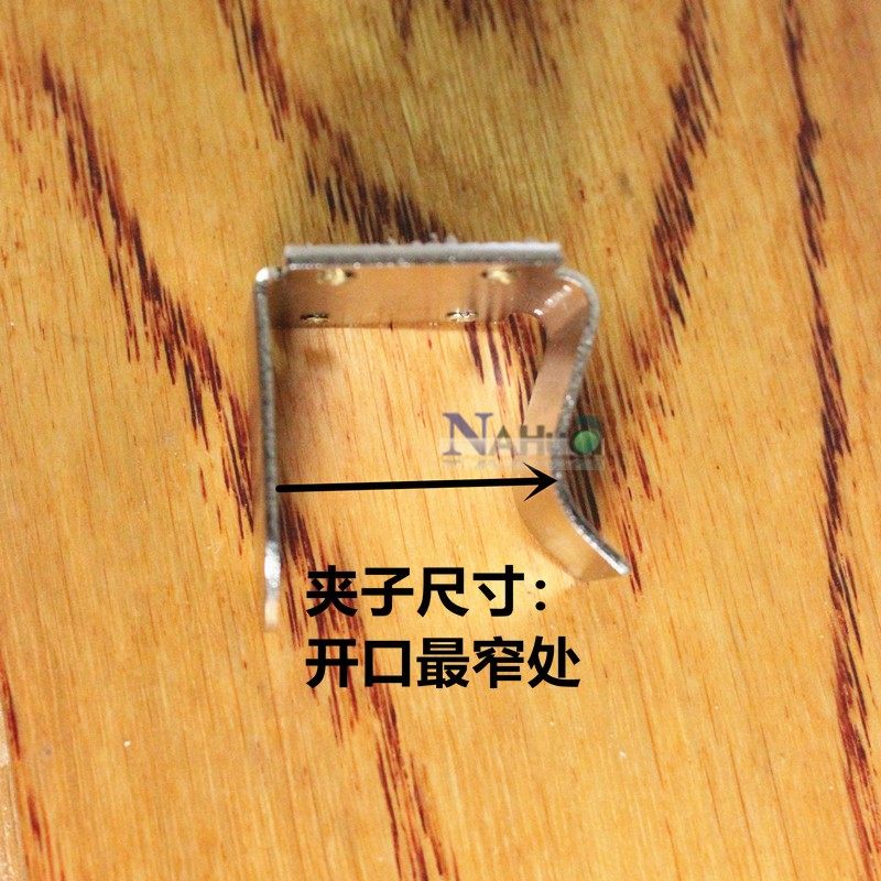 100个装金属台裙夹魔术贴扣桌裙夹T台围裙夹舞台卡扣子母带台裙扣