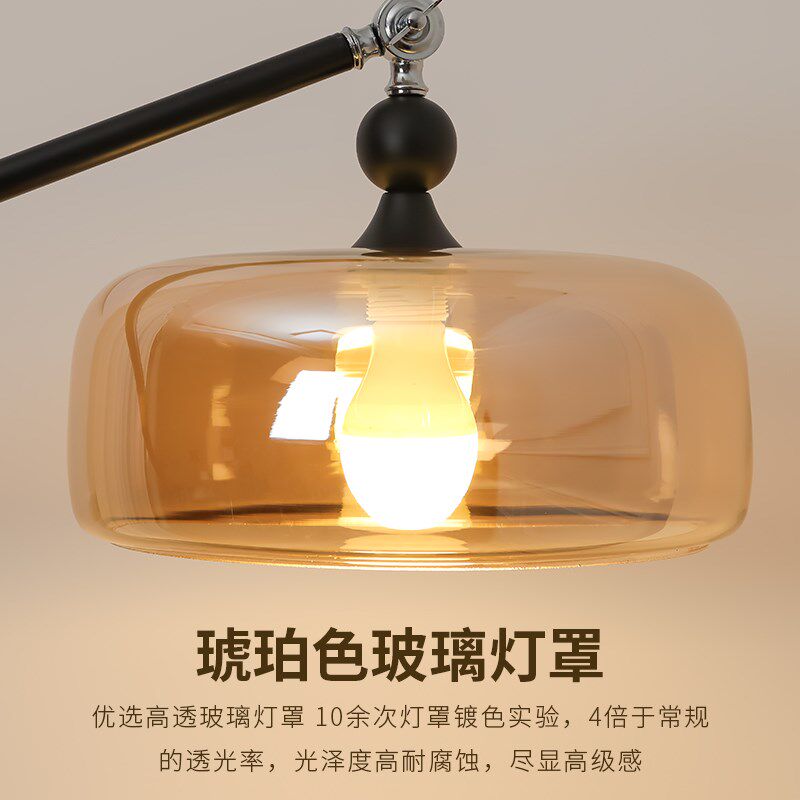 设计师高级感钓鱼灯落地灯客厅沙发旁边氛围意式极简轻奢现代台灯