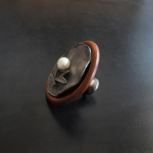 精选新古典衣柜门拉手中式实木仿古柜橱抽屉把手复古艺术造型拉手