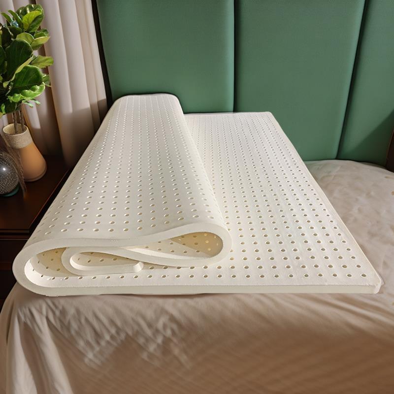 天然乳胶床垫学生宿舍薄垫5cm1.8软垫家用榻榻米1.35米可折叠定制